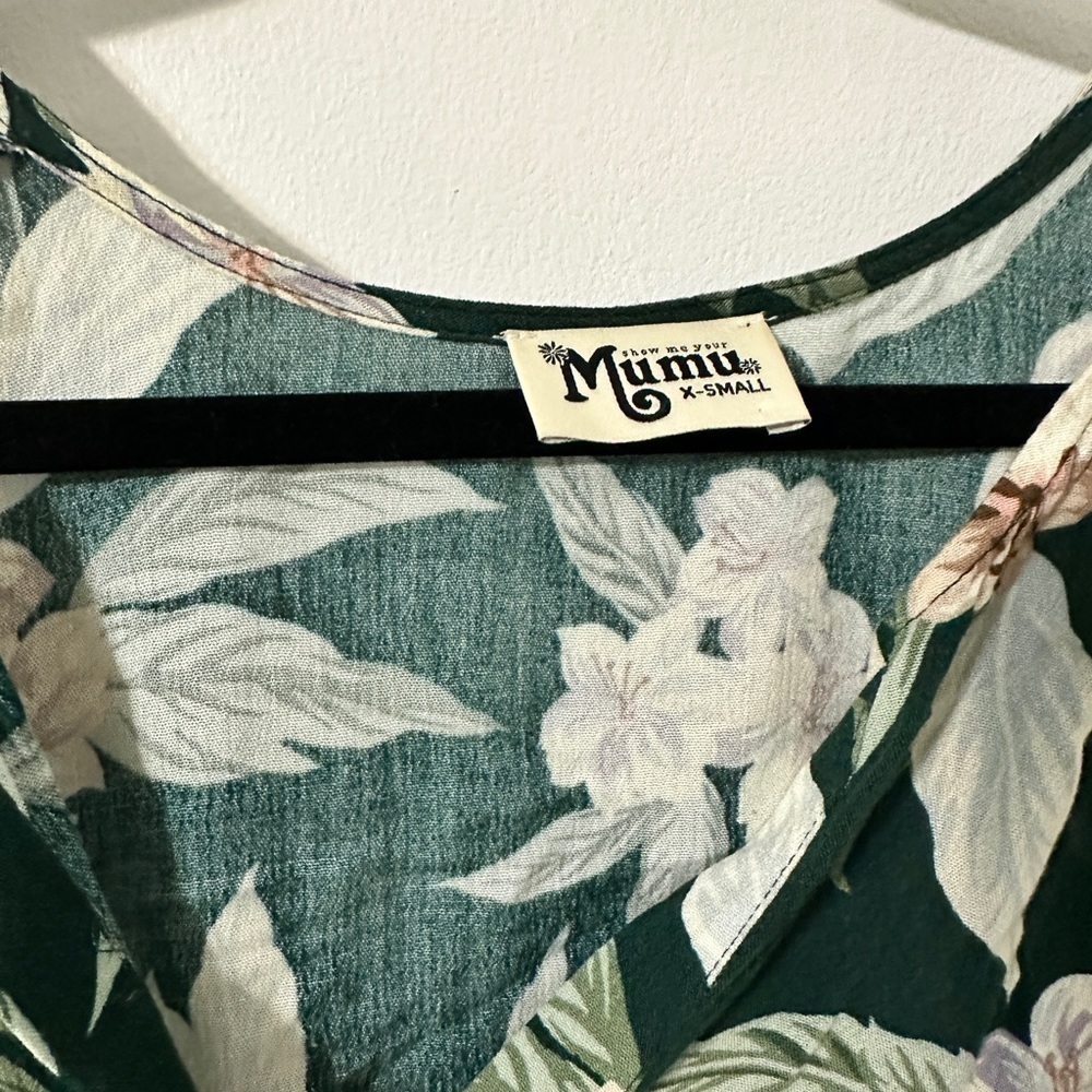 Show Me Your Mumu Jamie Tunic In Forest Florist Cloud - Picture 7 of 8
